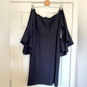 Elegant Black Off-Shoulder Dress